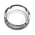 Uniglass bela pepeljara 10.4cm 512049