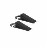 FIVE STOPER ZA VRATA X2 4,2X12,5X2,8CM PVC CRNA 119467