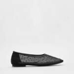 Reserved - LADIES` BALLERINAS crno 100% POLYESTER 451CF-99X