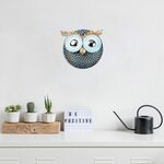 Wallity Dekorativni metalni zidni dodatak Owl 3