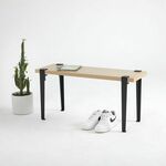 Khalkeus - WoodenBlack WoodenBlack Bench