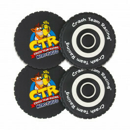 Crash Team Racing Tyre Coasters