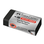 Gumica za brisanje FABER-CASTELL Gumica za brisanje Dust-Free 187171 (Crna) Crna 24 kom