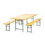 Baštenski set sto+2 klupe STOUT 200 x 80