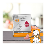 Platinum Menu Turkey & Salmon 375g, Idealna Vlažna Hrana za Odrasle Pse