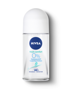 NIVEA Fresh Comfort 0% Aluminium dezodorans roll-on 50ml