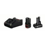 Bosch Starter set baterije 1 x GBA 12V 4,0 Ah + 1 x GBA 12V 2,0 Ah + punjač GAL 12V-40 1600A01NC9