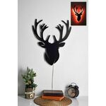 WALLXPERT LED dekoracija Deer 2 Red