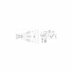 Blanco Wega-S II slavina, granit, hrom