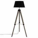 Atmosphera lampa 65x59x145cm poliester/bor/plastika/metal crna