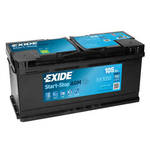 Exide Akumulator Exide Start-Stop AGM EK1050 12V 105Ah EXIDE