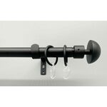 Garnišna Gamma razvlačna 120-210cm crna