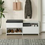 HANAH HOME Cipelarnik Filux Bench White
