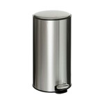 FIVE KANTA ZA SMEĆE NA PAPUČICU 30L 31,5X31,5X62CM METAL SREBRNA 164753