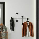 Dama Black Metal Wall Hook