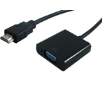 Secomp Cableadapter HDMI DP M - VGA F