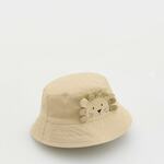 Reserved - BABIES` HAT bež 55% VISCOSE, 20% LINEN, 20% POLYESTER, 5% COTTON 985EM-08X