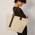 Reserved - LADIES` BAG krem 100% COTTON 364CN-01X