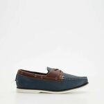 Reserved - Kožne mokasine mornarsko 100% COW LEATHER 384AI-59X