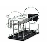 NAVA NV10-186-110 OCEĐIVAČ ZA SUDOVE 36x50x235 CM INOX-CRNI