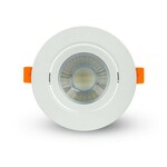 LED downlight 3W 6500K plasticni krug