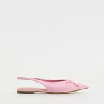 Reserved - LADIES` BALLERINAS pink 100% LEATHER 289CR-30X