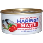 Banga Fileti atlantske haringe u paradajz sosu 180g