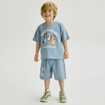 Reserved - Bluey pamučni komplet bledoplavo 100% COTTON XZ594-05X