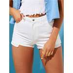 Sinsay - Teksas šorts - belo belo SS 2025 510CX-00J