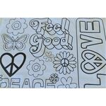 Kuhinjska krpa print Love 45x70cm 3404
