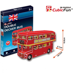 CUBICFUN PUZZLE DOUBLE DECKER BUS S3018