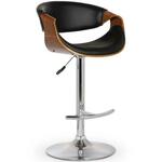 Barska stolica H-100 53x50x109 cm orah/crna