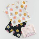 Reserved - Majica kratkih rukava s dezenom SmileyWorld® krem 95% COTTON, 5% ELASTANE 377EC-01X