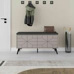 HANAH HOME Cipelarnik Dune Bench Light Mocha