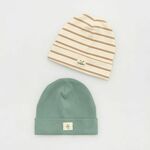Reserved - BABIES` CAP MULTI krem 95% COTTON, 5% ELASTANE 609EA-01X