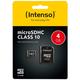 (Intenso) Micro SD Kartica 4GB Class 10 (SDHC &amp;amp; SDXC) sa adapterom - SDHCmicro+ad-4GB/Class10
