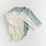 Reserved - BABIES` BODY SUIT krem 100% COTTON 434BF-01X