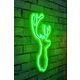 WALLXPERT LED dekoracija Deer Green