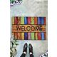 Color Welcome Multicolor Pvc Doormat
