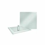 Rosan tuš ruža za uspon priključak 1/2'', 300x300mm
