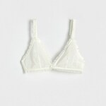 Reserved - LADIES` BRASSIERE krem 85% POLYAMIDE, 15% ELASTANE 033CO-01X