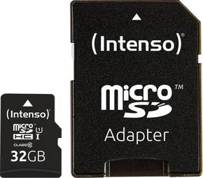 INTENSO 32GB MICRO Secure Digital Card+Adapter