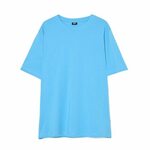 Cropp - Obična majica basic - bledoplavo