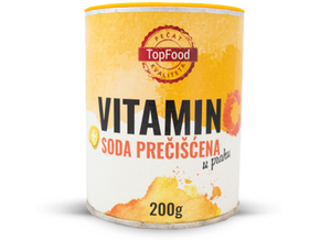 TopFood Vitamin c sa sodom bez aluminijuma 200gr