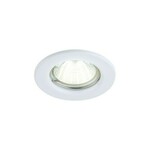 Rozetna ugradna bela dupli prsten 90mm