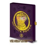 Avengers Infinity War Gauntlet Light Up A5 Notebook