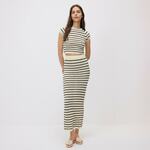 Reserved - Maxi suknja od žerseja krem 60% POLYESTER, 40% ACRYLIC 544HF-01X