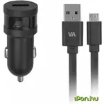 Auto Punjač RIVAPOWER VA4211 BD1/crni