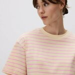 Reserved - LADIES` T-SHIRT pink 100% COTTON 955ED-30X