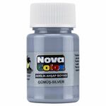 Nova Color Slikanje - Akrilne Boje 30g - Srebrna - 540298